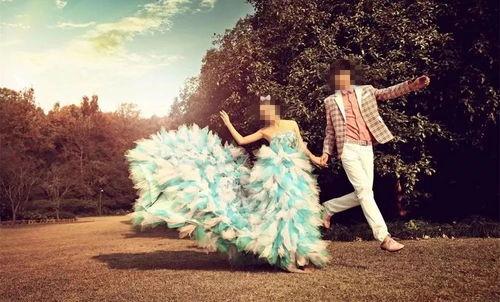 吃瓜婚纱照翻车,甜蜜瞬间变尴尬现场